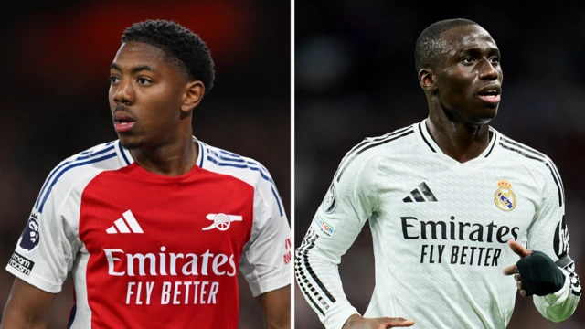 Myles Lewis-Skelly and Ferland Mendy