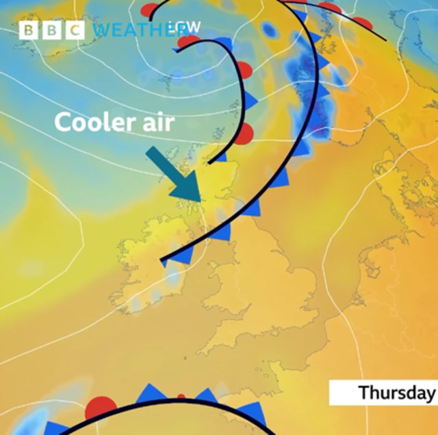 Weather map