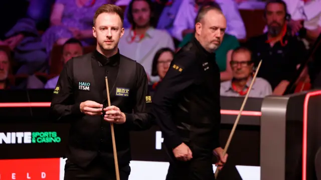 Judd Trump and Mark Williams