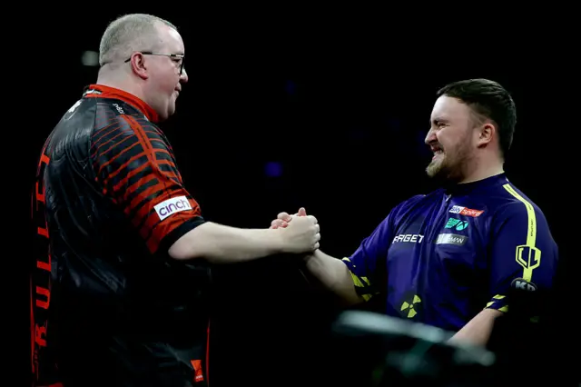 Stephen Bunting and Luke Littler