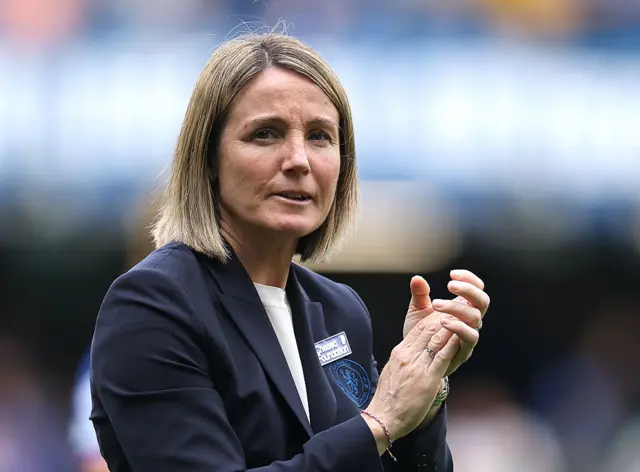 Chelsea manager Sonia Bompastor