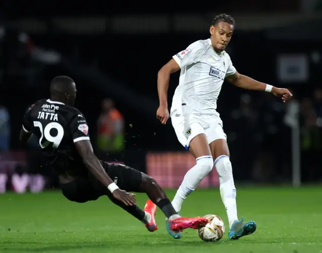 Alassana Jatta tackle