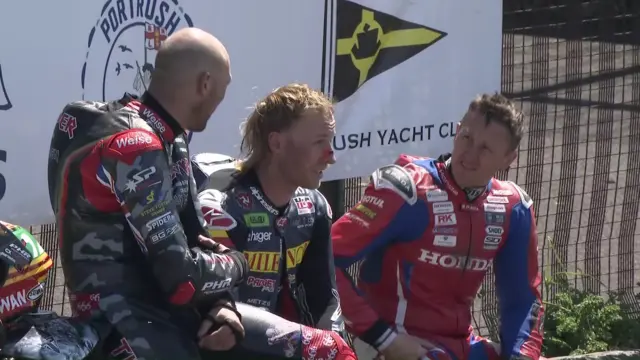 Peter Hickman, Davey Todd and Dean Harrison