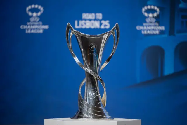 Women's Champions League trophy