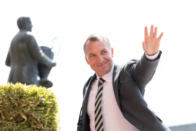 Celtic manager Brendan Rodgers