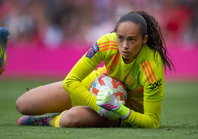 Manchester United goalkeeper Phallon Tullis-Joyce
