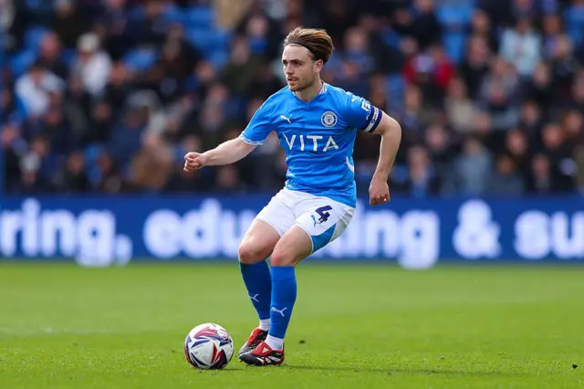 Stockport captain Lewis Bate