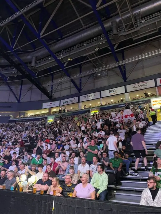 Crowd in the SSE Arena