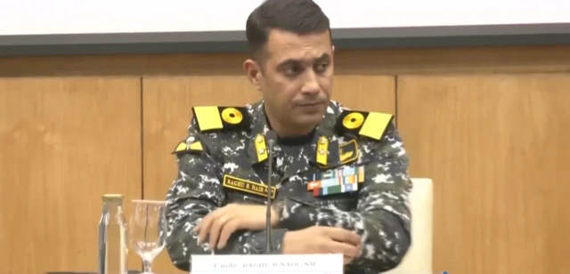 Indian Navy Captain Raghu Nair