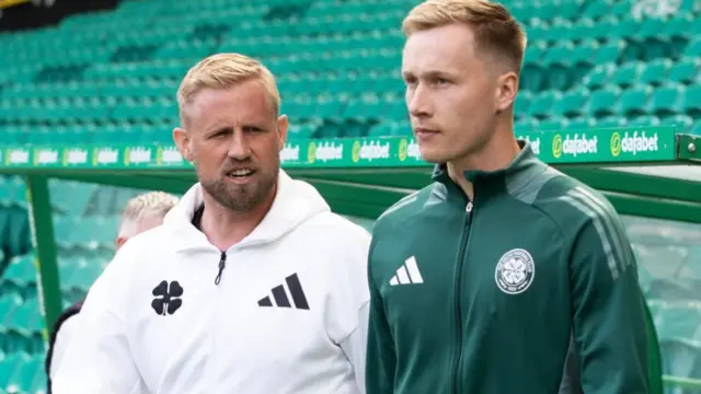 Viljami Sinisalo and Kasper Schmeichel