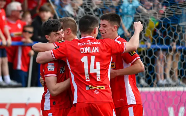 Cliftonville celebrate