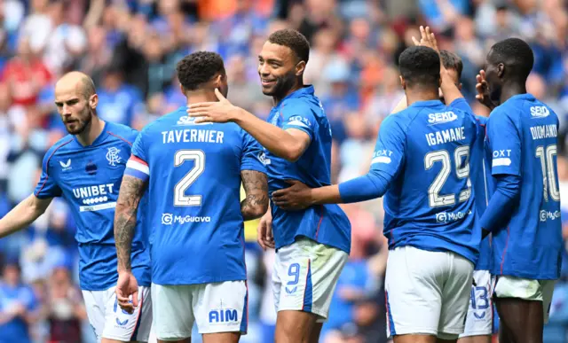 Rangers hit four second-half goals