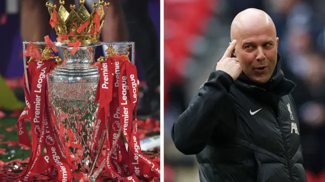Arne Slot and the Premier League trophy
