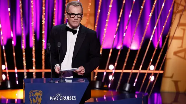 Patrick Spence accepts the Limited Drama Award for 'Mr Bates vs The Post Office' during the 2025 BAFTA Television Awards