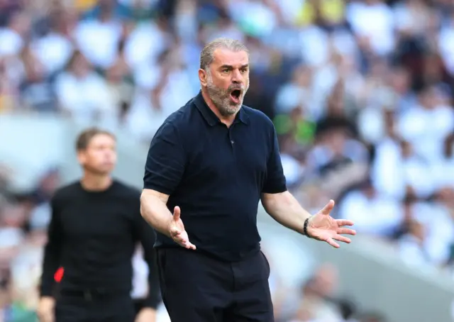 Tottenham Hotspur manager Ange Postecoglou
