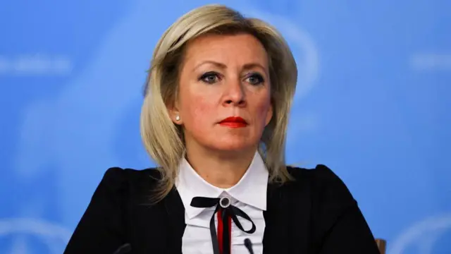 Spokeswoman of Russia's Foreign Ministry Maria Zakharova