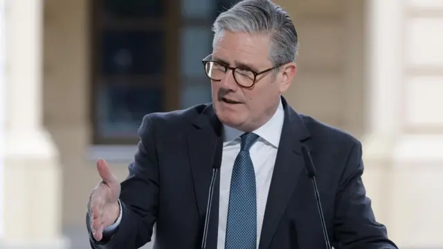 Britain's Prime Minister Keir Starmer