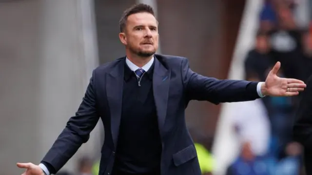 Rangers interim manager Derek Ferguson