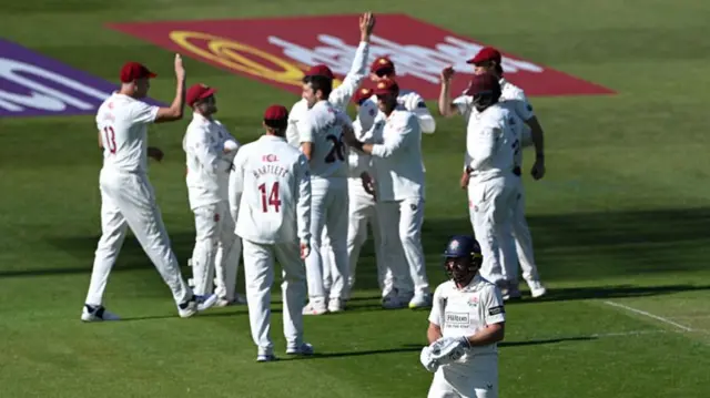 Northamptonshire land a first win of the campaign