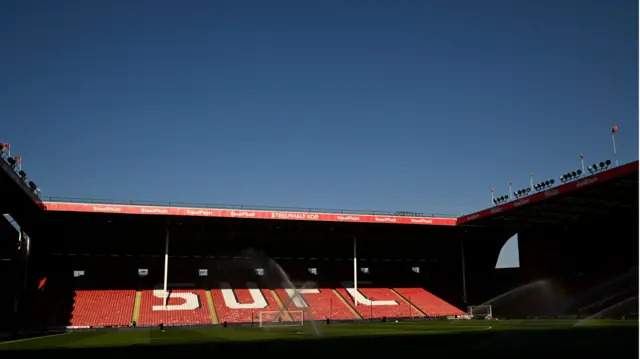 Bramall Lane ahead of kick-off