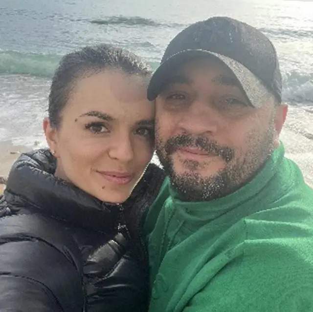Selfie picture of Dzhambazov and Gaberova