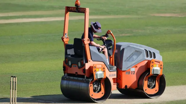 Heavy roller at Chelmsford