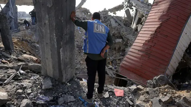 UN aid worker in Gaza