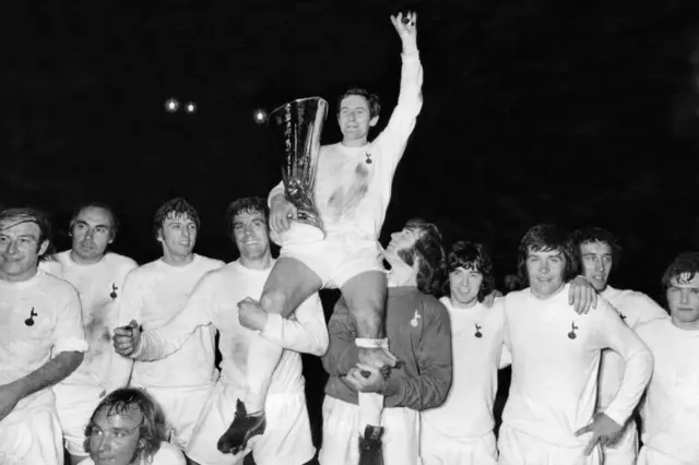 Tottenham lift 1972 Europa League final