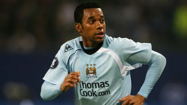Robinho of Manchester City