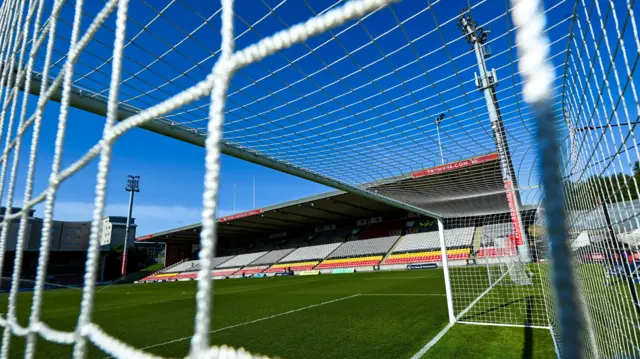 General view of Firhill