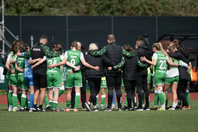 Hibernian players