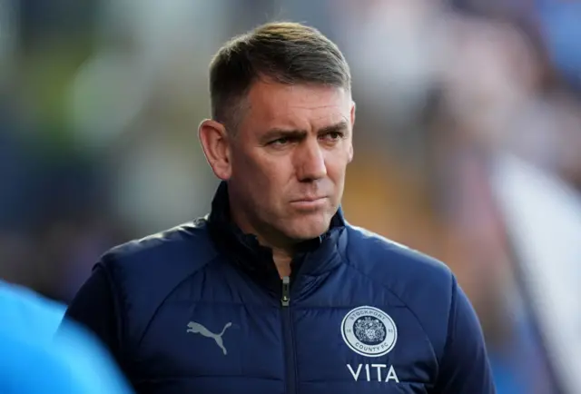 Stockport boss Dave Challinor