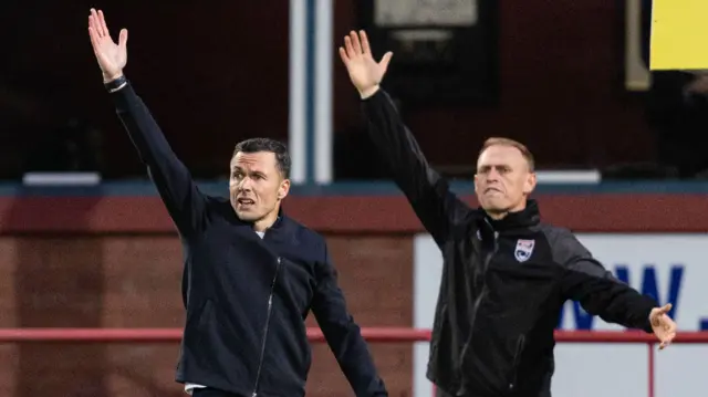 Ross County Manager Don Cowie during a William Hill Premiership match between Dundee and Ross County at the Scot Foam Stadium at Dens Park
