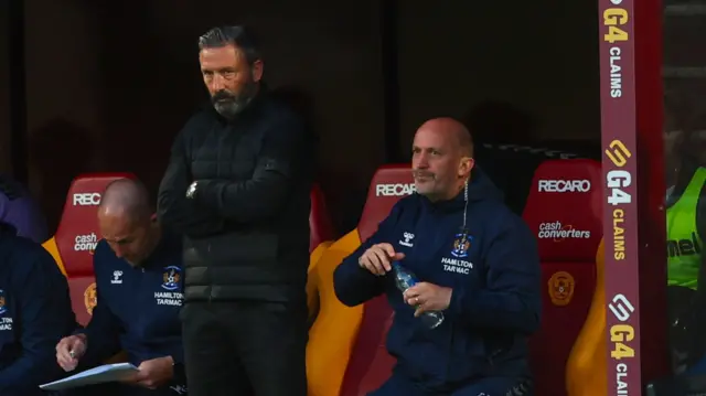 Derek McInnes and Paul Sheerin