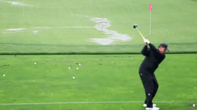 Quail Hollow in the rain
