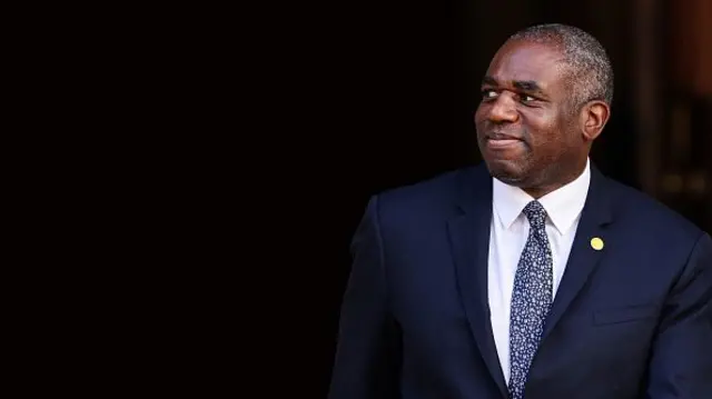 Britain's Foreign Secretary David Lammy