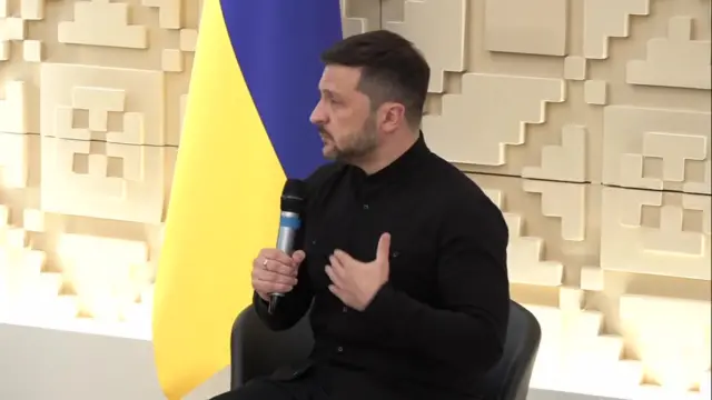 Zelensky speaks in Ankara