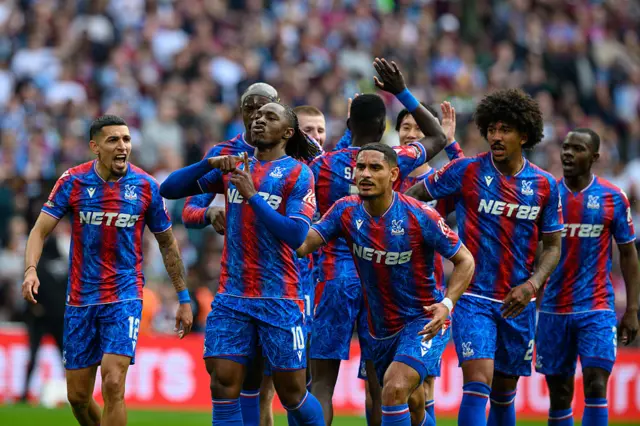 Crystal Palace celebrate