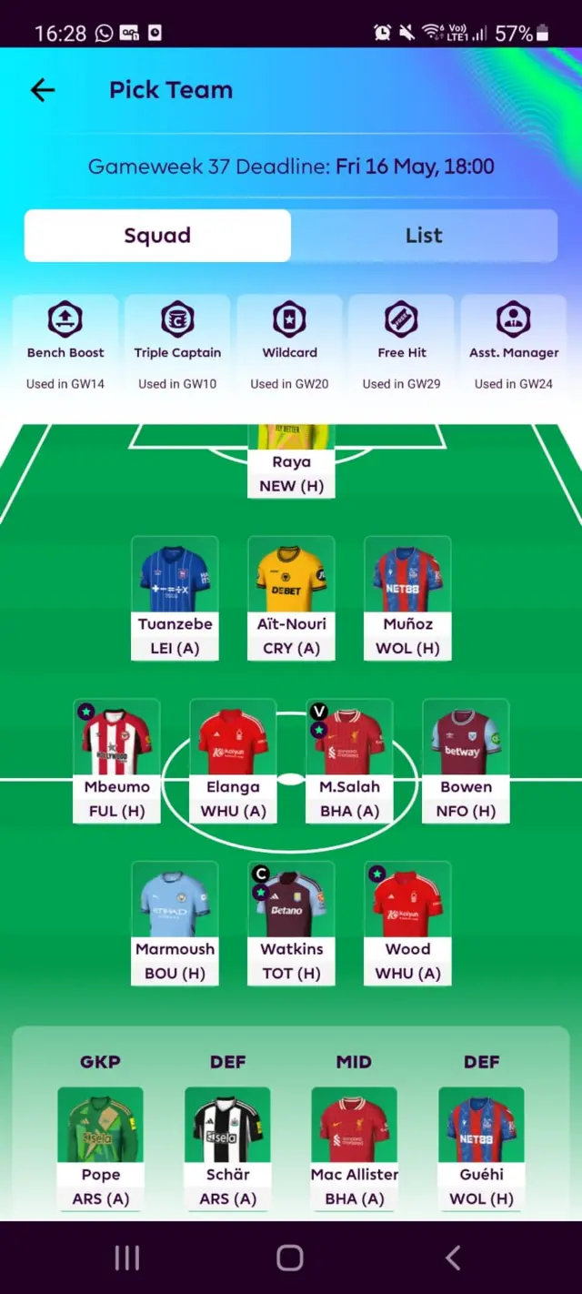 FPL team
