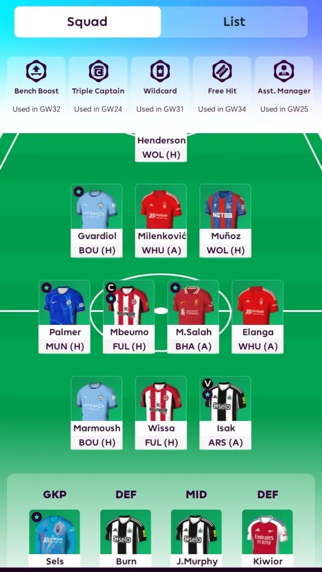 FPL team