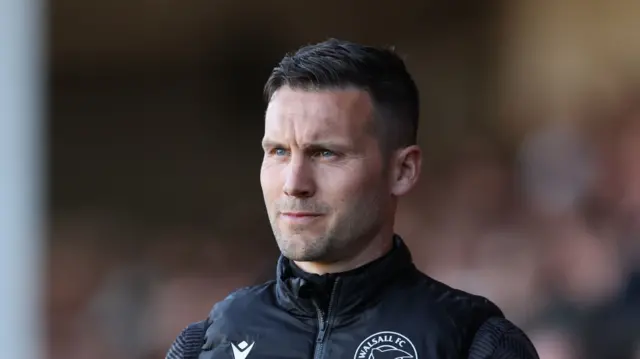 Walsall boss Mat Sadler