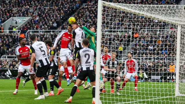 Arsenal v Newcastle United in the Carabao Cup semi-final