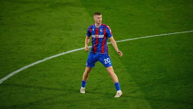 Wharton in action for Palace.