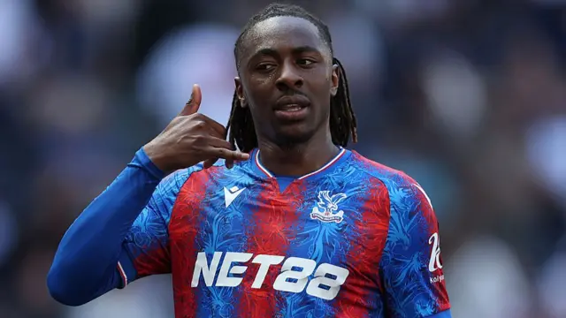 Eze in action for Palace