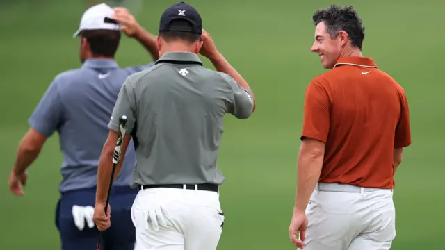 Rory McIlroy and Xander Schauffele