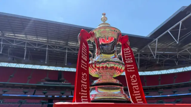 The FA Cup trophy