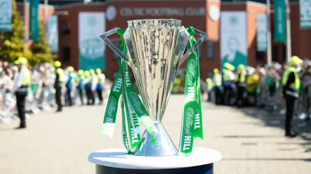Scottish Premiership trophy