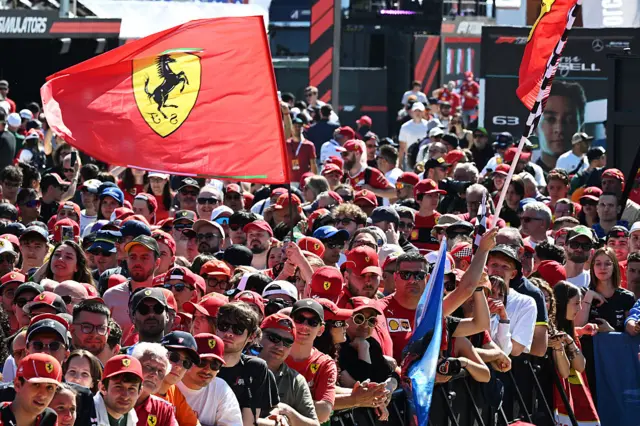 Ferrari fans