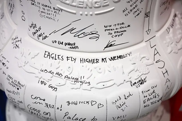 FA Cup replica trophy