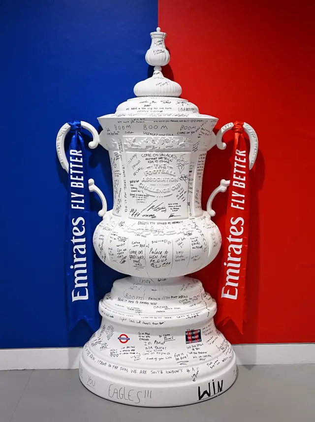 FA Cup replica trophy